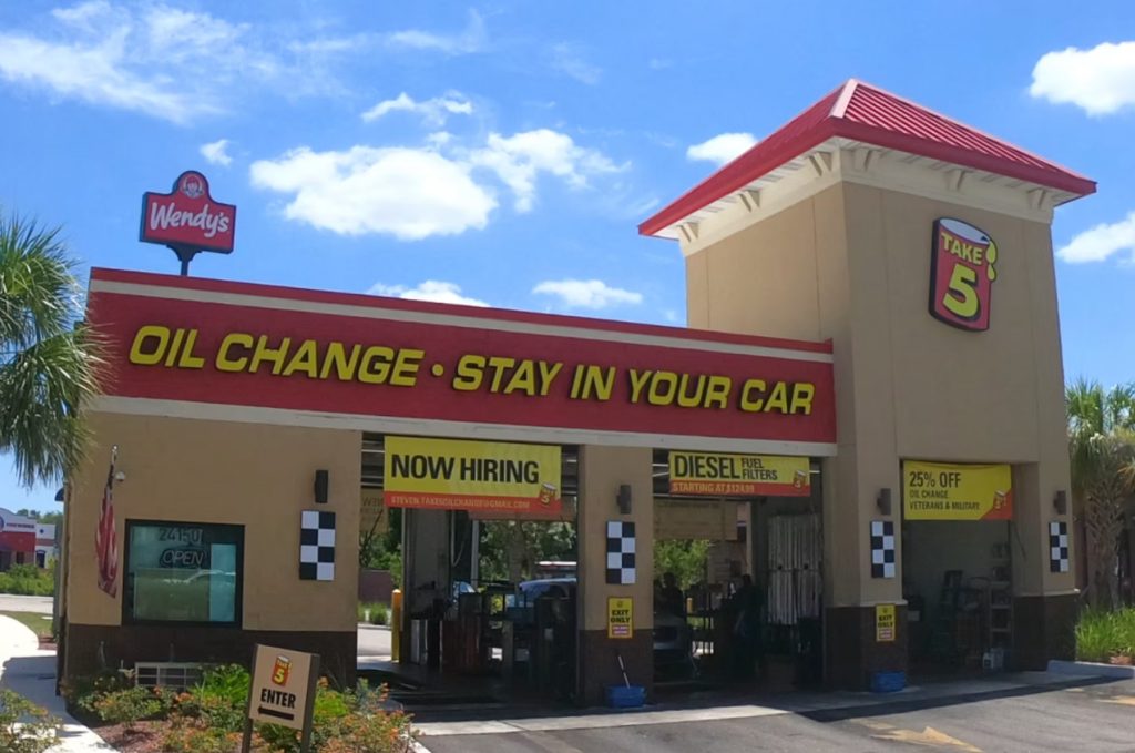 Take 5 Oil Change