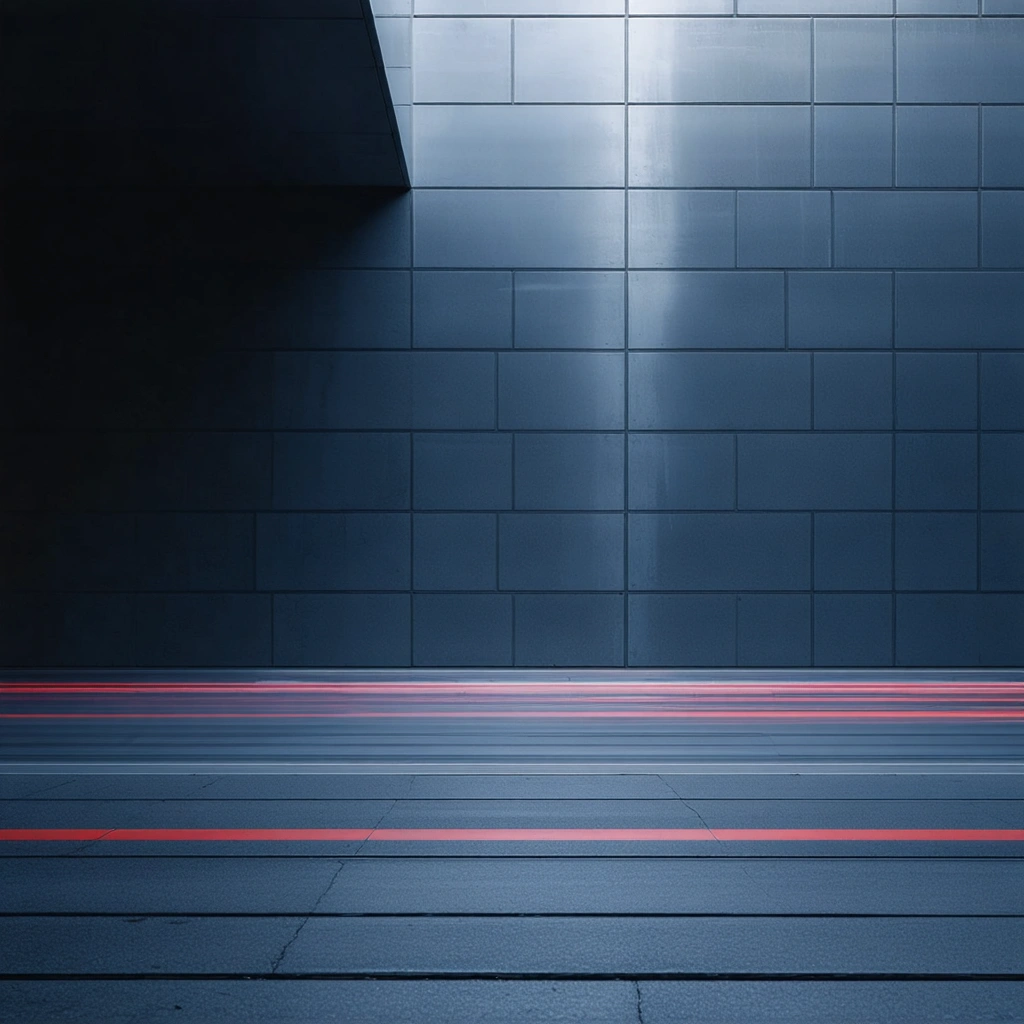 Abstract construction coordination themed image with color accents